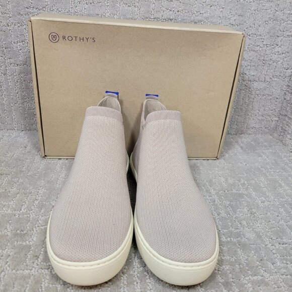 ROTHY'S The Chelsea Lilac Gray Ankle Boots Size 6, 8, 8.5, 9, 9.5, 10, 11.5 - Picture 7 of 12